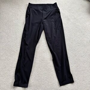 Athleta Brooklyn mid rise ankle pants black